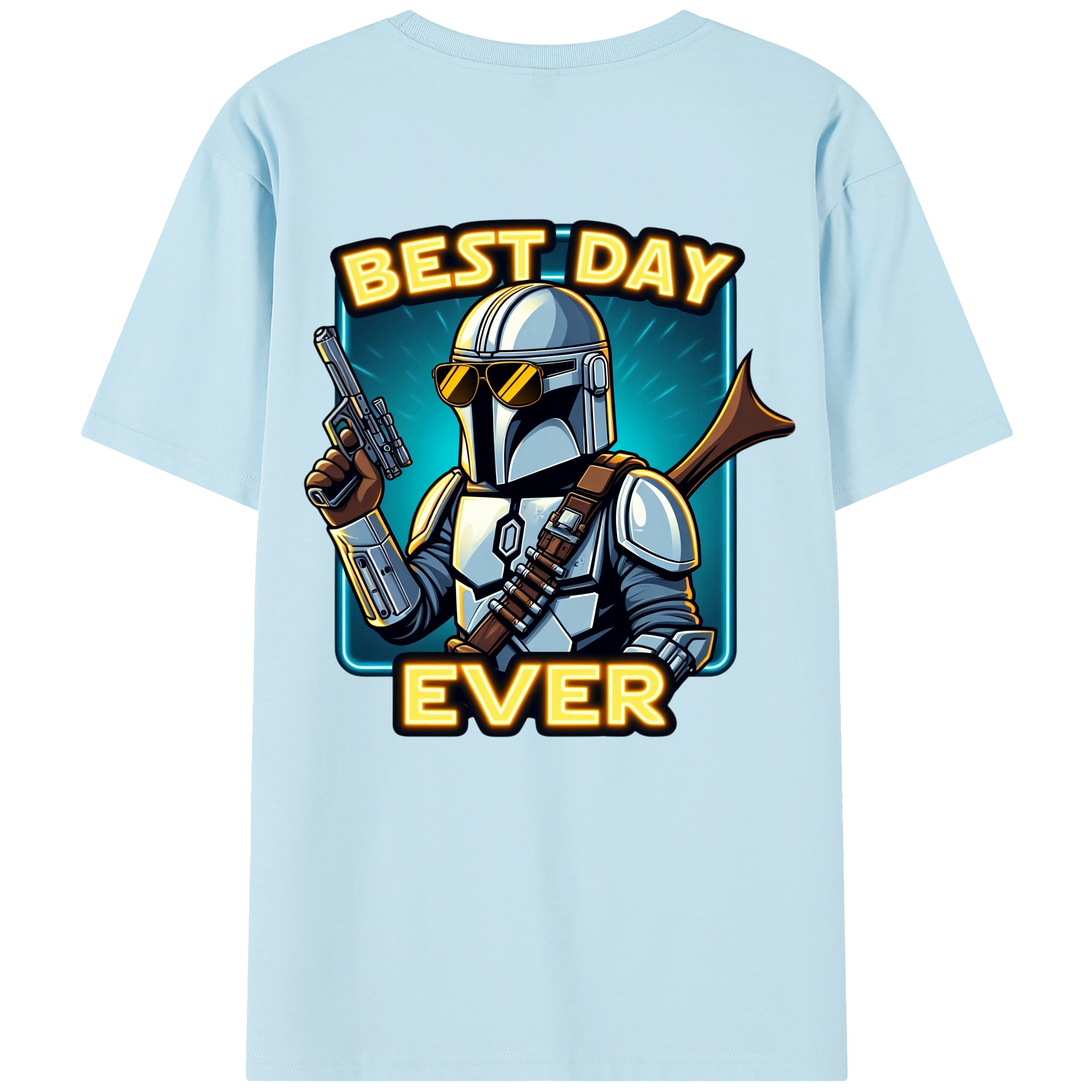 （画像用） スター・ウォーズ Star Wars 綿100％半袖Tシャツ（背面プリント）